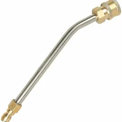 Avloppsrör för högtryckstvätt, 7 tum, elektrisk tvättmaskinsförlängningsstav, 30 graders böjningsstav