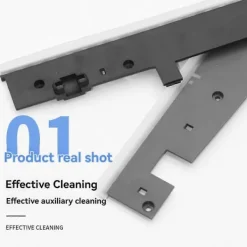 Avloppsskrapa för H12 Golvskrubber Botten Skrapa Dammsugare Ersättningsskrapa Tillbehör