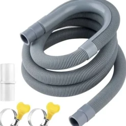 Sale Avloppsslang Avloppsslang Förlängning Avloppsslang Anslutning Tvättmaskin Avloppsslang Torktumlare Avloppsslang (2 m)..