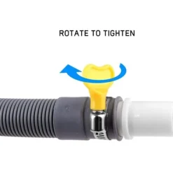 Sale Avloppsslang Avloppsslang Förlängning Avloppsslang Anslutning Tvättmaskin Avloppsslang Torktumlare Avloppsslang (2 m)..DEBUNS