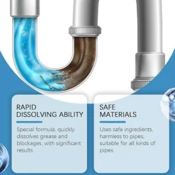 Discount avloppsstoppborttagare inkluderar isopropylalkohol