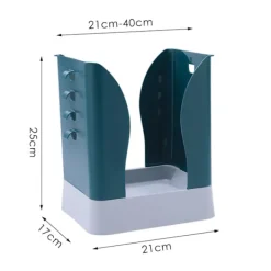 Online Avtagbar portabel kökssoptunna blå-gul blue-yellow
