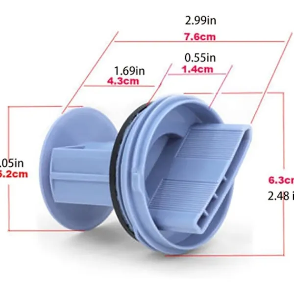Clearance Avtappningsplugg för Siemens, Bosch Wm1095/1065 Wd7205 tvättmaskin