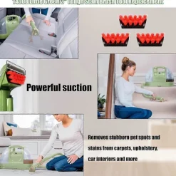 Sale 1400B Rengöringsmaskin Ersättningsdelar för 2458 1986 1425 3194 3353 3588F 3698Z Fläckborstverktyg Tillbehör A