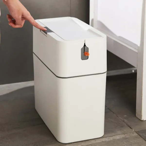 Sale unbranded Badrums soptunna automatisk förpackning sopbehållare hushålls soptunna