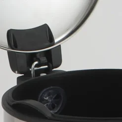 Online Badrumshink med pedal i rostfritt stål, 3L kapacitet, polypropen