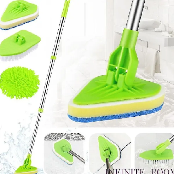 Sale Badrumsmopp Bad Dusch Multifunktionell Kakelrengöringskit Golvrengöringsverktyg