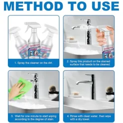 Badrumsrengöring Badrum Glasavkalkare Till Kakel Kranborttagare Badkarsrengöring 60ml Blue