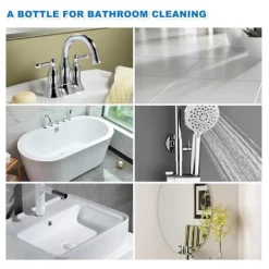 Badrumsrengöring Badrum Glasavkalkare Till Kakel Kranborttagare Badkarsrengöring 60ml Blue