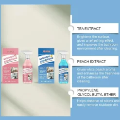 Discount Badrumsrengöring (Vit Persika Oolong-smak)