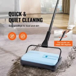 DUOKU Balanseringsmaskin--med Sweep Bredd av 170 mm-Designad för Golv och Mattor-Utrustad med en Dammsamlare