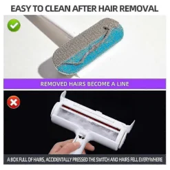 Discount Selected deals Baldai, hundhårsborttagare för soffa, återanvändbar R, husdjurshårsborttagningsverktyg, mattraka för husdjur