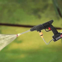 Hot Batteridriven Bärbar Sladdlös Högtryckstvätt Bil Vattenrengörare Pistol -Sy