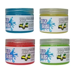 Outlet Bilrengöring mjukt gummi hushållsbil tangentbord mjuk rengöringslera` gummi F6Z6 Green One size