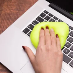 Outlet Bilrengöring mjukt gummi hushållsbil tangentbord mjuk rengöringslera` gummi F6Z6 Green One size