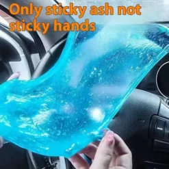 Outlet Bilrengöring mjukt gummi hushållsbil tangentbord mjuk rengöringslera` gummi F6Z6 Green One size