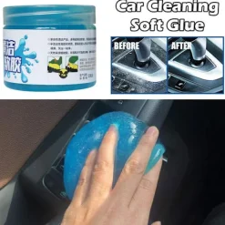 Outlet Bilrengöring mjukt gummi hushållsbil tangentbord mjuk rengöringslera` gummi F6Z6 Green One size