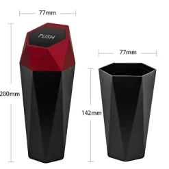 Discount Bilsoptunna sopförvaringslåda SVART Black