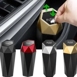 Discount Bilsoptunna sopförvaringslåda SVART Black