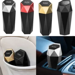 Discount Bilsoptunna sopförvaringslåda SVART Black