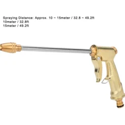 Best Biltvätt Vattenpistol Mässing Elektroplätering Högtryck Hushållsrengöringsspray