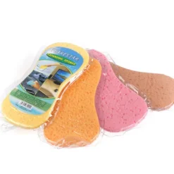 Sale Biltvättssvamp 5 st, Stora Allroundsvampar för Rengöring, 6 cm Tjockt Skumskrubbset, Svampar för Disk, Kakel, Cykel, Båt