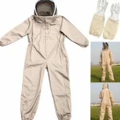 Outlet Biodlingsdräkt med anti-bi handskar skydd XXL (178-185mm)