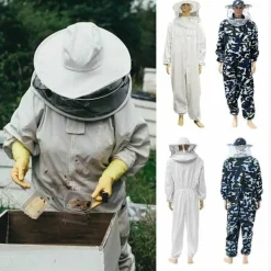 Discount Biouppfödningsdräkt, komplett biouppfödningsutrustning med slöja och huva,