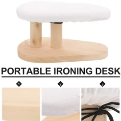 Best Böjd Strykbräda i Tyg Praktiskt Strykverktyg i Trä Hushålls Strykbräda