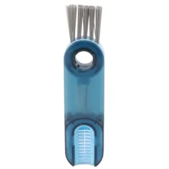 Clearance Blå 3-i-1 Rengöringsborste för Flasklock - Multifunktionell och Bekväm