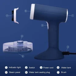 Clearance (Blå) Kläder Strykjärn Maskin Handhållen Kläder Strykjärn Maskin H