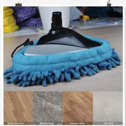 Best Blå ångmoppdukar Rengöringsdynor - Set med 2 Ersättnings C,ZQKLA