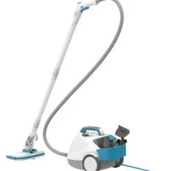 BLACK + DECKER BLACK+DECKER - BHSMP2314-QS - Multifunktions slädångrengörare 2300W - Tank: 1,2L - Kabel: 8m - 14 tillbehör Vit, blå, grå Blå, Vit