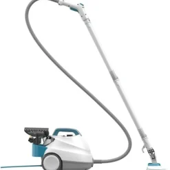 BLACK + DECKER BLACK+DECKER - BHSMP2314-QS - Multifunktions slädångrengörare 2300W - Tank: 1,2L - Kabel: 8m - 14 tillbehör Vit, blå, grå Blå, Vit