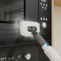 BLACK + DECKER BLACK+DECKER - BHSMP2314-QS - Multifunktions slädångrengörare 2300W - Tank: 1,2L - Kabel: 8m - 14 tillbehör Vit, blå, grå Blå, Vit