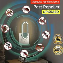 Hot Bli av med vägglöss med USB-ögonskydd elektronisk nattlampa insektsmedel - Avvisa myggor, råttor, kackerlackor, spindlar green