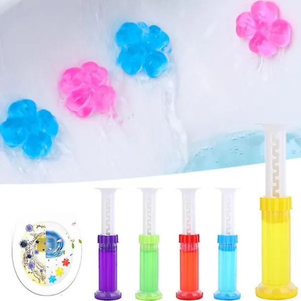 Online Blommig Aromatisk Toalettsgel Toalettdoftande Rengörare Toalettdoft Tar Bort Lukter Hushållsrengöring