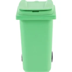 Clearance Bordsavfallsbehållare Liten Soptunna Luktförebyggande Studenthem Grön 1 st