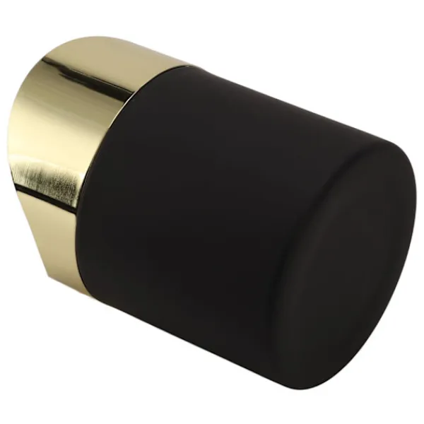 Online Bordskorg i rostfritt stål med guldfärgat lock, mini papperskorg för hushåll