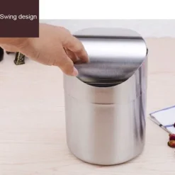 Outlet Unbranded Bordskorg i rostfritt stål, kreativ mini förvaringskorg, köksbordskorg, röd