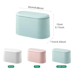 Best Bordskorg med lock, papperskorg, avfallsbehållare