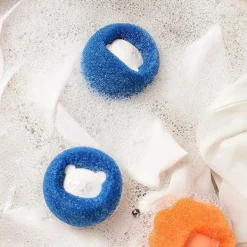 Sale Borttagning av husdjurshår för tvätt av tvättmaskin Husdjurshår Fångare Tvättmaskin Hår Fångare Tvättbollar Torktumlare Hund Katt Päls 6st