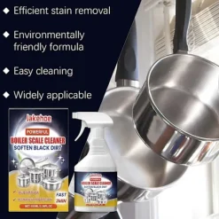 New Borttagningsmedel för svart beläggning i pannans botten