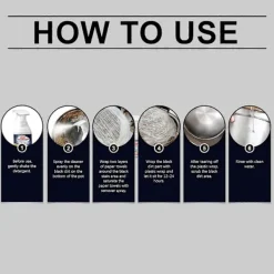 New Borttagningsmedel för svart beläggning i pannans botten