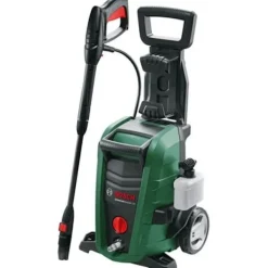 Outlet BOSCH högtryckstvätt - UniversalAquatak 135 (1900 W, 135 Bar, max flöde 410 l/h, 2 munstycken) Grönt och svart Svart, Grön