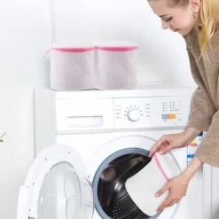 Clearance Bra Tvättsäck, Återanvändbar Tvättsäck med Blixtlås, Använd