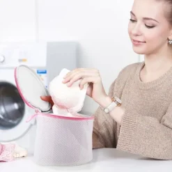 Clearance Bra Tvättsäck, Återanvändbar Tvättsäck med Blixtlås, Använd