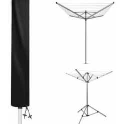 Outlet Brabantia Torkvindsöverdrag, Vattentätt Skyddsöverdrag för Brabantia Torkvinda, 160x15x15cm, Utomhusbruk