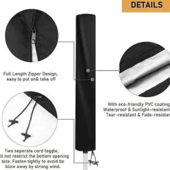 Outlet Brabantia Torkvindsöverdrag, Vattentätt Skyddsöverdrag för Brabantia Torkvinda, 160x15x15cm, Utomhusbruk