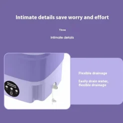 Sale Satana.se Bärbar & Hopfällbar Tvättmaskin med Torkfunktion Lila